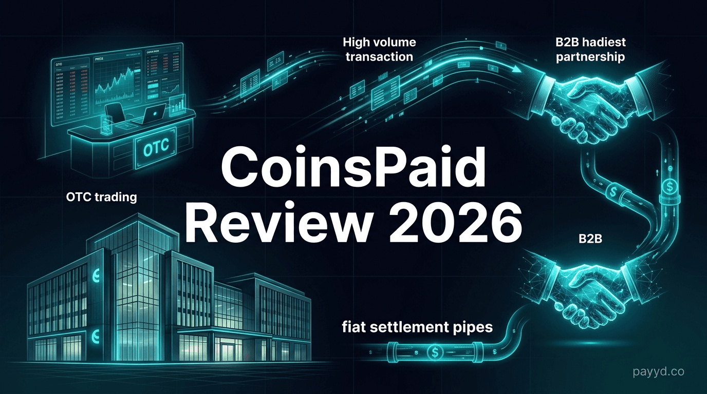 CoinsPaid Review 2026: Enterprise Crypto Payment Processing