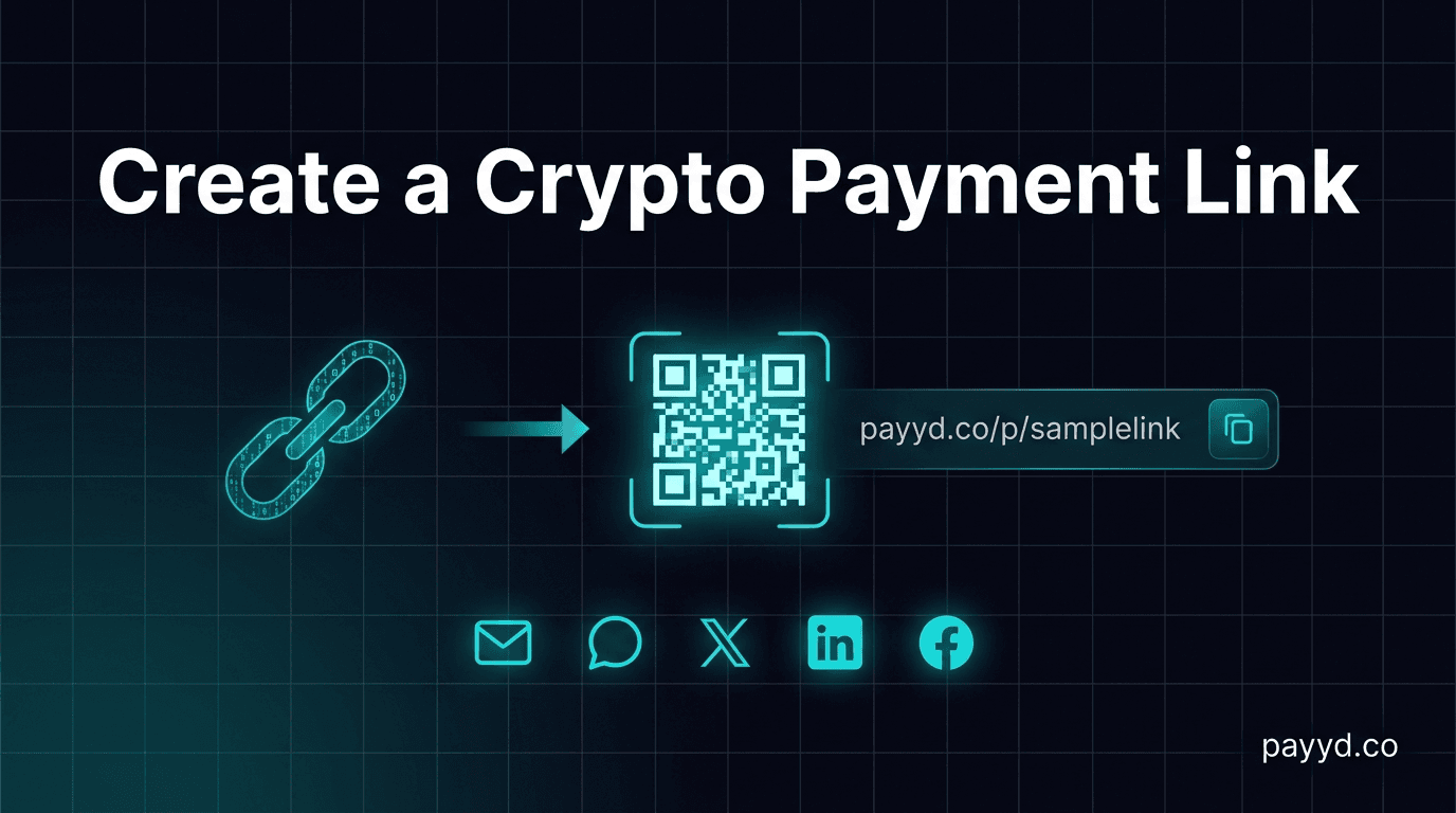 How to Create a Crypto Payment Link in 2026 (No Website Needed)