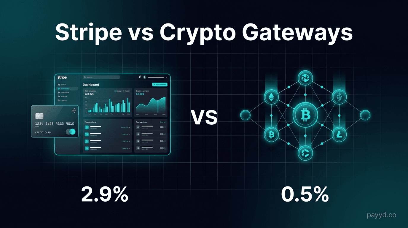 Stripe vs Crypto Payment Gateways: Which Should Your Business Use?